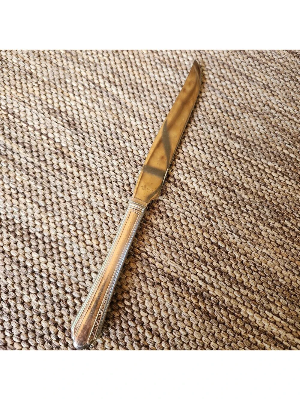 Wm A Rogers A1 Plus 1932 Silverplate Croydon Steak Knife Oneida Mary Lee